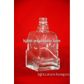250 ml french square bottle glass juice